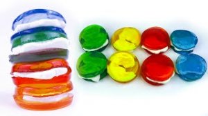 ПЕЧЕНЬЕ  МАКАРУНС ИЗ ЖЕЛЕ ШОК!.mp