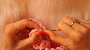 ✿►Обвязываем поля шляпки с леской◄✿ Вязание крючком.