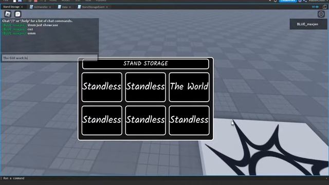 Roblox Stand Storage смотреть онлайн