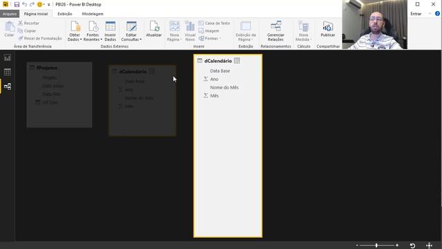 Power BI (desktop) - Duração do Projeto (dias) / Medida com Relação Virtual смотреть онлайн