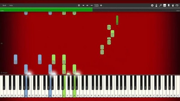 ACDC - Thunderstruck - PIANO TUTORIAL