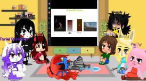 Gacha Club 4 Fandoms Reacts to Trevor Henderson Power Levels Part 3