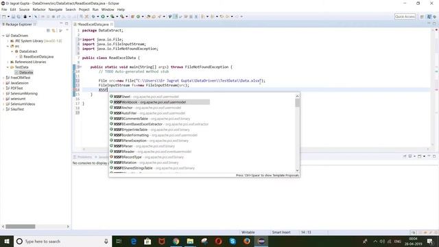 Data Driven Framework - Read Data From Excel (Static Code) - Session 2 смотреть онлайн