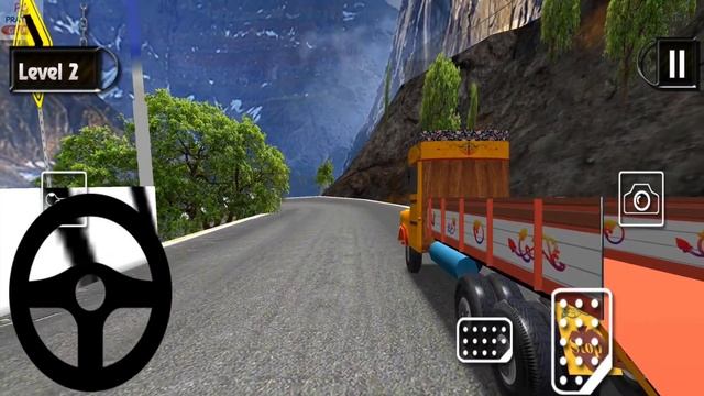 Indian Tata Truck Driving in Lorry Truck Hill Transporter - #1 Android Gameplay Videos | Truck Game смотреть онлайн