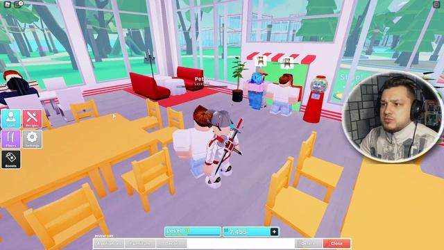 МОЙ ТОП РЕСТОРАН В РОБЛОКС! My Restaurant! SIMULATOR ROBLOX! смотреть онлайн