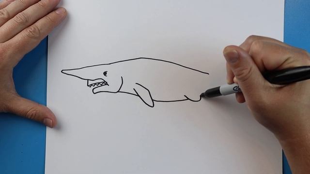How to Draw a GOBLIN SHARK смотреть онлайн