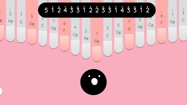 Orenge 7 by NANA || KALIMBA COVER (with number notes kalimba tabs) смотреть онлайн