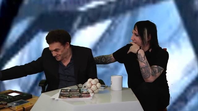 the most CHAOTIC Marilyn Manson interview ever смотреть онлайн