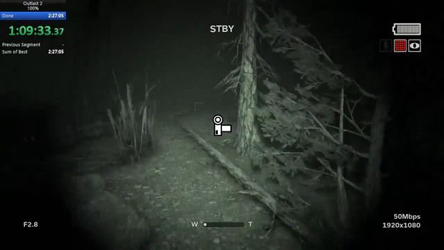 Outlast 2 PC 100% Speedrun 2:18:34 смотреть онлайн