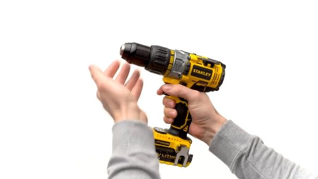 АККУМУЛЯТОРНАЯ ДРЕЛЬ-ШУРУПОВЕРТ STANLEY STDC 18 LHBK-RU смотреть онлайн