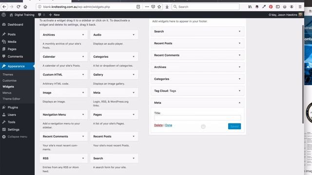 Wordpress Widgets Tutorial: Introduction into how and when to use wdigets in your wordpress website смотреть онлайн