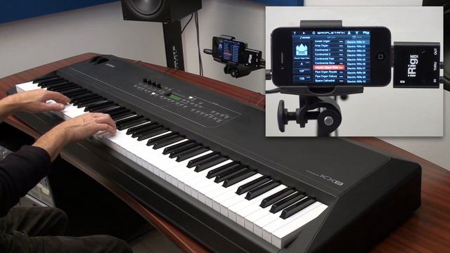 Pipe Organ and Hammond B3-style Drawbar Organ with SampleTank for iPhone / iPod touch and iRig MIDI смотреть онлайн