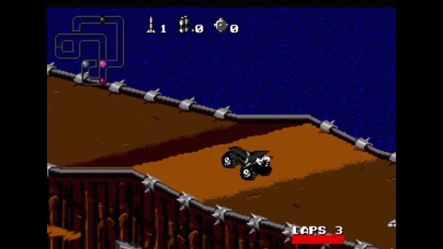 Sega Mega Drive 2 (Smd) 16-bit Rock'n'Roll Racing Planet №3