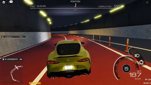 Toyota Supra Mk5 - C1 Loop - Midnight Racing Tokyo смотреть онлайн