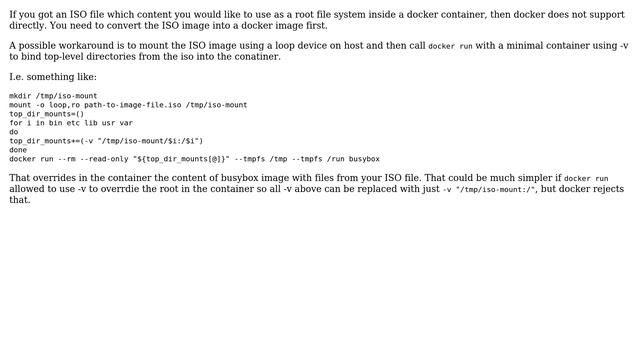 Docker run own iso file as os (2 Solutions!!) смотреть онлайн