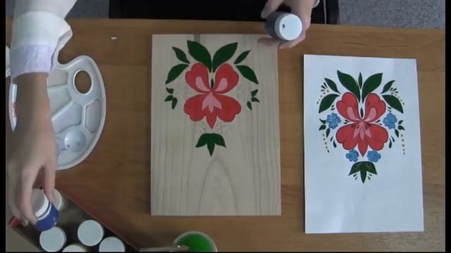 Роспись досочки