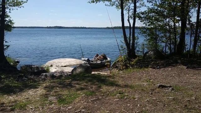 Вуокса 2020 Выбираем остров для стоянки смотреть онлайн