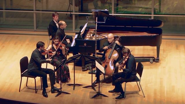 Brahms: Quintet in F minor, Op. 34, Mvt II - ChamberFest Cleveland (2014) смотреть онлайн