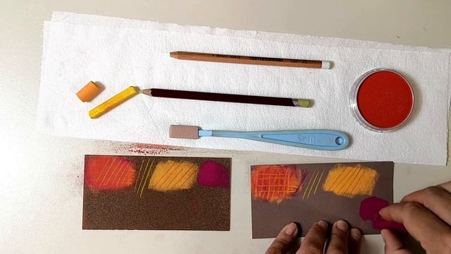 Pastel Paper Comparison | Pastel Card Vs Pastelmat смотреть онлайн