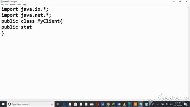 Java tutorial: Socket programming смотреть онлайн
