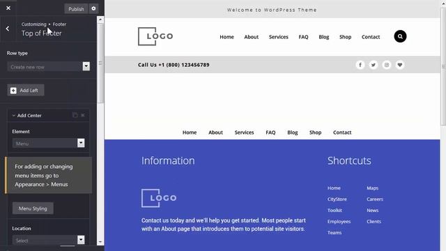 Footer Builder - Xtra WordPress Theme смотреть онлайн