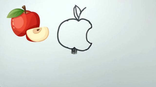 Rasm chizish Ayfon rasmini chizish| Сурет салуды үйрену |как нарисовать логотип Apple, смотреть онлайн