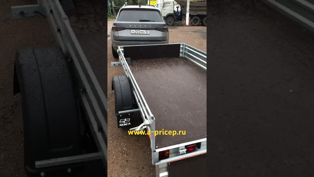 Автомобильный прицеп купить УФА Казань Челны Чебоксары Ижевск АРИВА МЗСА 817704.022 Установка ТСУ смотреть онлайн
