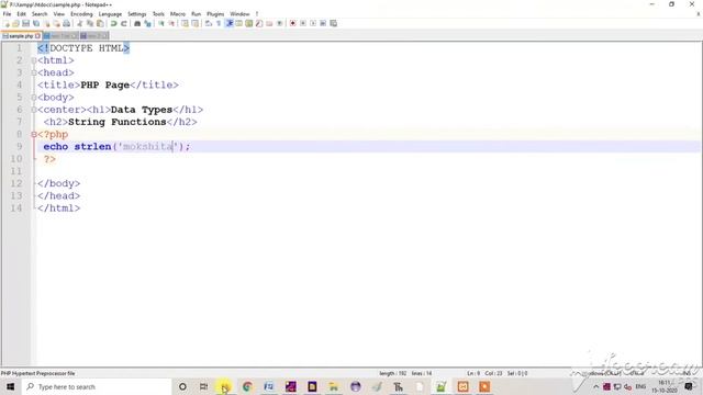 Learn PHP With Aswini Pasupuleti | Part -4 смотреть онлайн