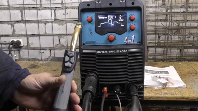 Удивительные возможности этого аппарата просто поражают! / Grovers MIG 220C AC/DC смотреть онлайн
