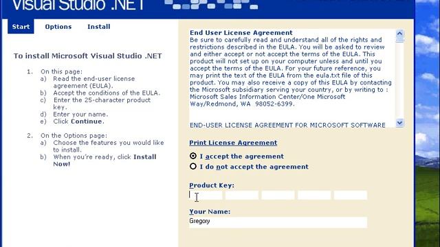 Visual Basic NET 7.0. Урок 1. Инсталляция смотреть онлайн