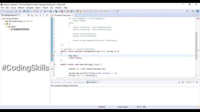 How to check Two Strings are Anagram in Java | Coding Skills смотреть онлайн
