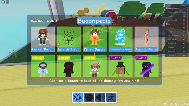 FIND the BACONS *How To Get ALL 19 NEW Bacons and Badges* AQUATIC WORLD! Roblox смотреть онлайн