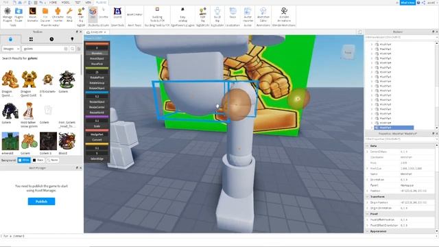 HOW to make CUSTOM Characters Roblox Studio Tutorial part 01 смотреть онлайн