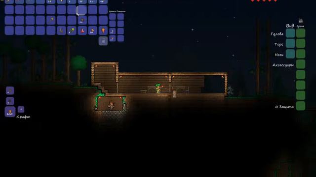 играем в Terraria серия 2 (гид всё ещё не может выбратся) смотреть онлайн