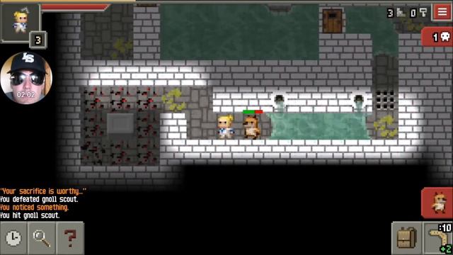 Pixel Dungeon Tips and Tactics Scroll of Wipeout Method 2 смотреть онлайн