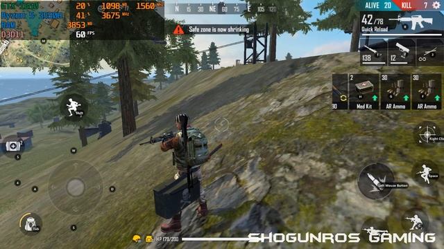 GTX 1650 | Garena Free Fire | Asus TUF Gaming FX505DT | 1080p | Benchmark Gameplay смотреть онлайн