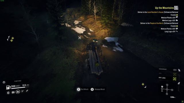 SnowRunner | Up the Mountains | KOLOB 74760, Aramatsu Forester, Tatra FORCE T815-7, Azov 73210 смотреть онлайн