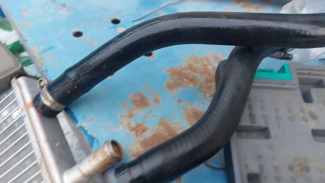 Как промыть радиатор печки быстро и бесплатно . смотреть онлайн