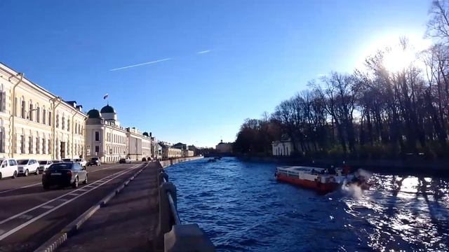 на набережной реки Фонтанки 31.10.2022г. смотреть онлайн