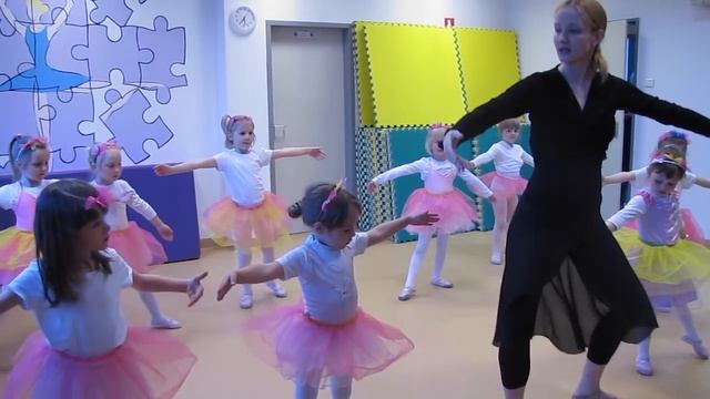 Balet Taniec dla dzieci Bielany Olga Yaroshenko смотреть онлайн