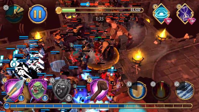 Royal Revolt 2 - Dungeon - Cave of Grave Goods XXI (21) смотреть онлайн