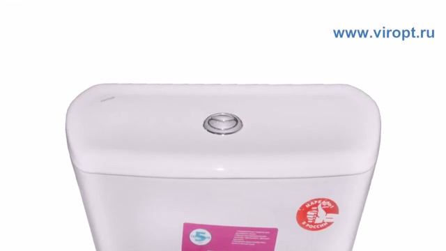 УНИТАЗ КОМПАКТ САНТЕК "БРИЗ" NEW (ДВУХРЕЖИМНЫЙ) смотреть онлайн