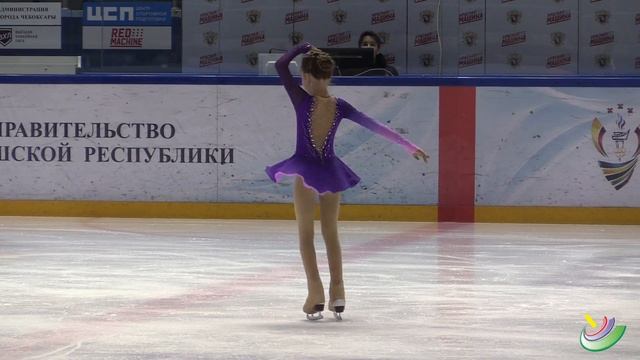Баринова Дария. Первенство г.Новочебоксарска 14.02.23, 3 ЮН смотреть онлайн