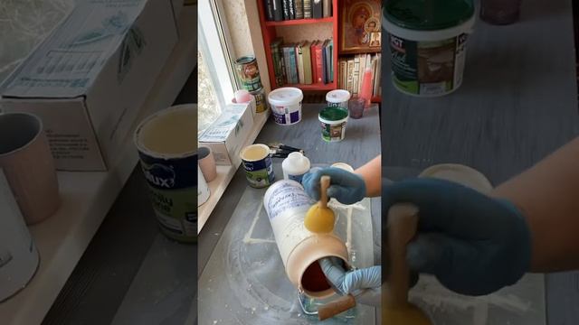 Декупаж, декорируем металлические бидоны из икеи смотреть онлайн