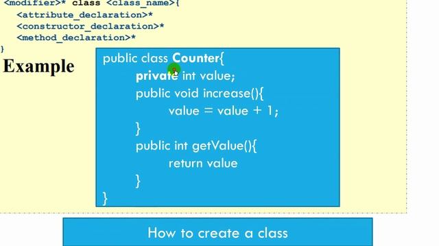 05 Java syntax, Introduction to Class and Object смотреть онлайн