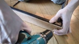 Сборка коробки, запил под 45*