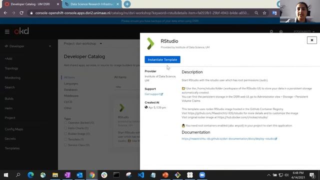 Deploy RStudio on DSRI смотреть онлайн