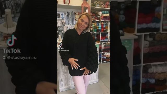 КАРДИГАН СПИЦАМИ УЗОР "МАЛИНКИ" смотреть онлайн