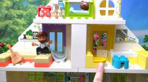 🌈☀️🏠🎂🎉 LEGO DUPLO ДОМ НОВИНКА 2020 г.  ОБЗОР набора кукольный домик лего 💛💚