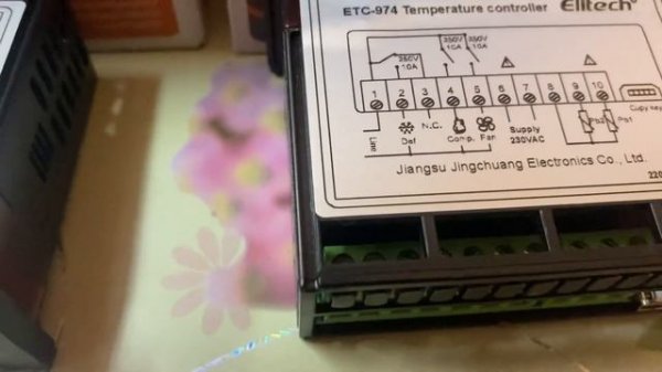 Как подключить контроллер elitech 961 974